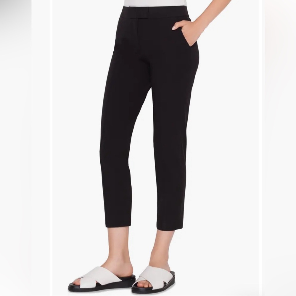 AKRIS PUNTO Frankie Stretch Cotton Trouser